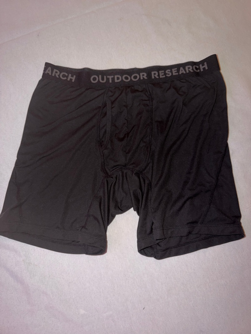 Outdoor Research Black Men's Performance Boxer Briefs